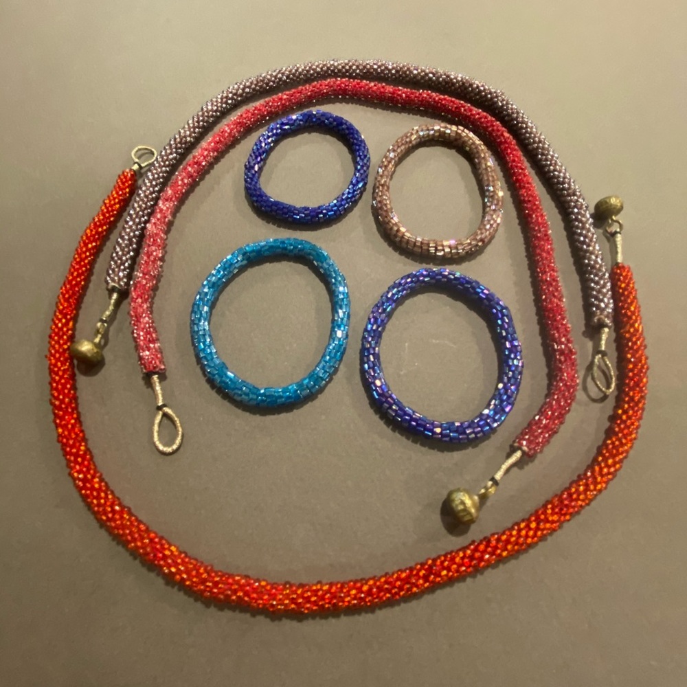 Jewelry from Kathmandu.
